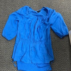 Talbots silk top 2 petite // 092912